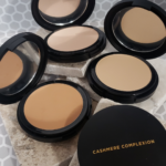 3 shades of Cashmere Complexion Compact Powder Foundation and 1 closed compact