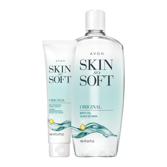 Original Skin So Soft hand cream and bath oil