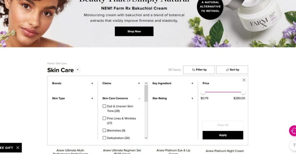Avon Skin Care Finder Tool • Thoughts On Beauty