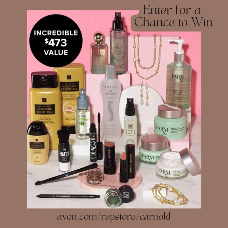 Avon's Biggest Sweepstakes Ever! • Thoughts On Beauty