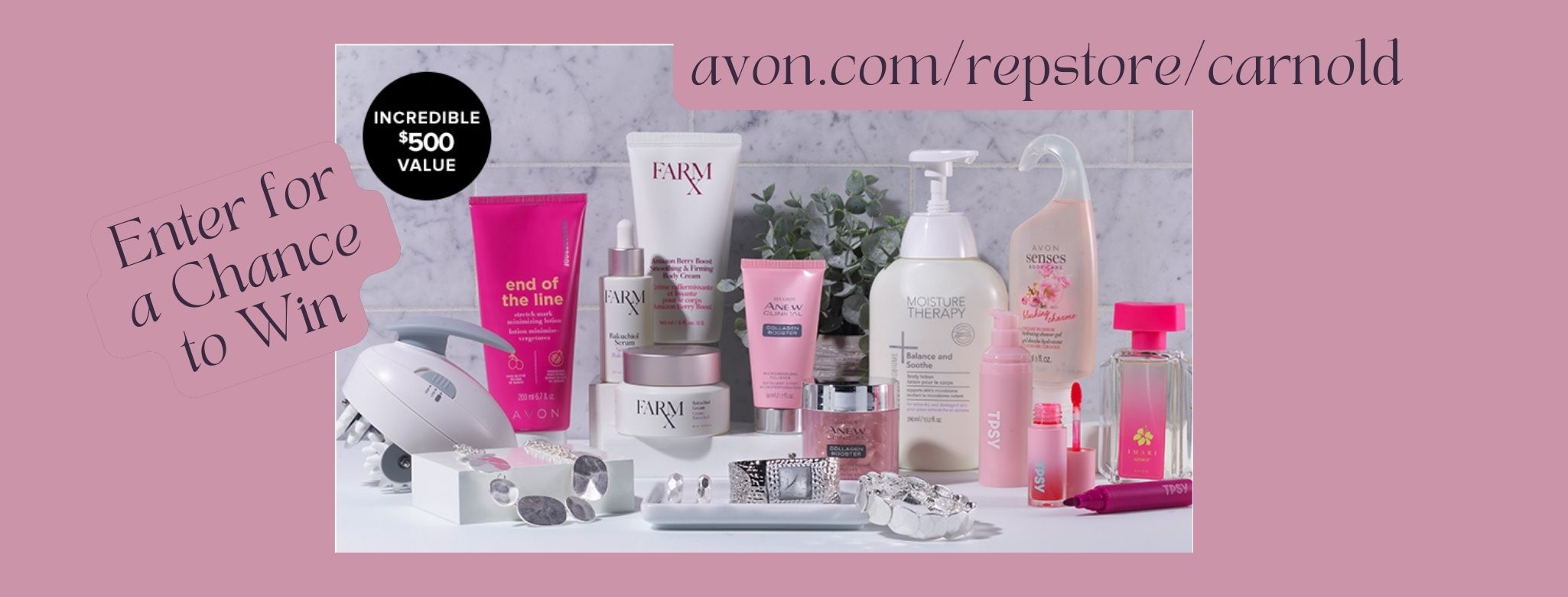 Avon’s Blushing Beauty Sweepstakes
