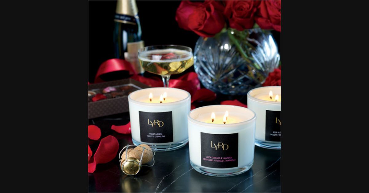 Assortment of LYRD Fine Fragrance Candles