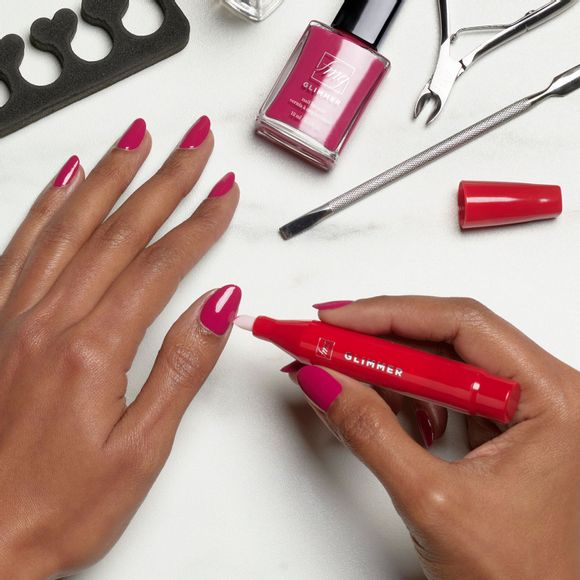 Buy 142 Burnt Red Nails for Women by GLIMMER Online | Ajio.com